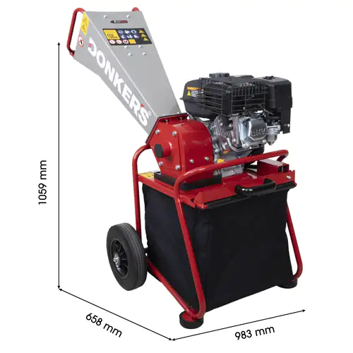 Biotriturador a Gasolina BT500 Loncin Donker´s